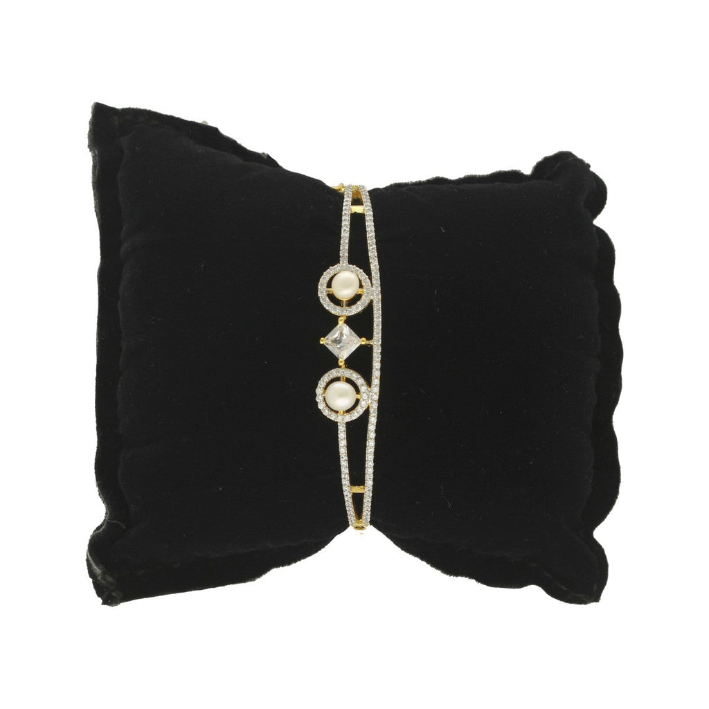 J Pearls Golden Tiara Pearl Bracelet