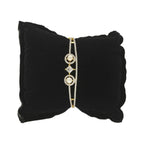 J Pearls Golden Tiara Pearl Bracelet