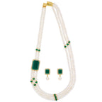 J Pearls Eye-Catching 3 String Necklace Set - Real Pearl Jewelry | Grocsy