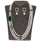 J Pearls Eye-Catching 3 String Necklace Set - Real Pearl Jewelry | Grocsy