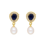 J Pearls Striking 2 String Necklace Set - Real Pearl Jewelry | Grocsy