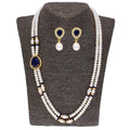 J Pearls Celebrated 2 String Necklace Set - Real Pearl Jewelry | Grocsy
