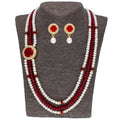J Pearls Notable 3 String Necklace Set - Real Pearl Jewelry | Grocsy