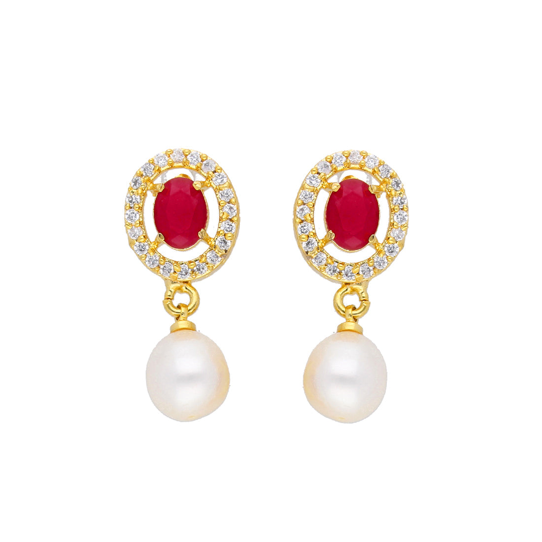 J Pearls Prominent 2 String Necklace Set - Real Pearl Jewelry | Grocsy