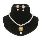 J Pearls Flora Pearl Pendant Set | Grocsy
