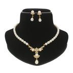J Pearls Sanjitha Pearl Pendant Set | Grocsy