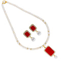 J Pearls Sara Pearl Pendant Set - Real Pearl Jewelry | Grocsy