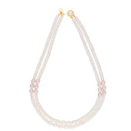 J Pearls 2 Line 5-6Mm Button Pearl Set - Real Pearl Jewelry