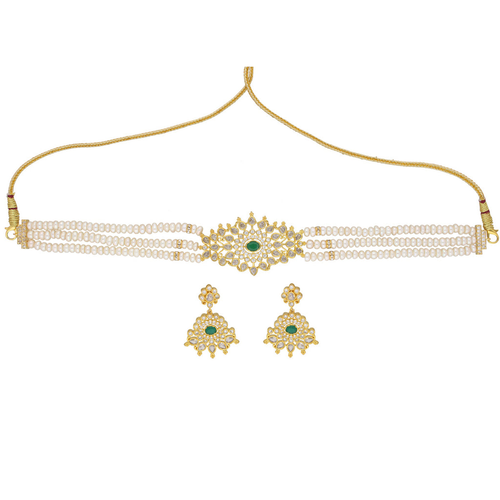 J Pearls Mesmerizing Pearl Choker - Real Pearl Jewelry | Grocsy