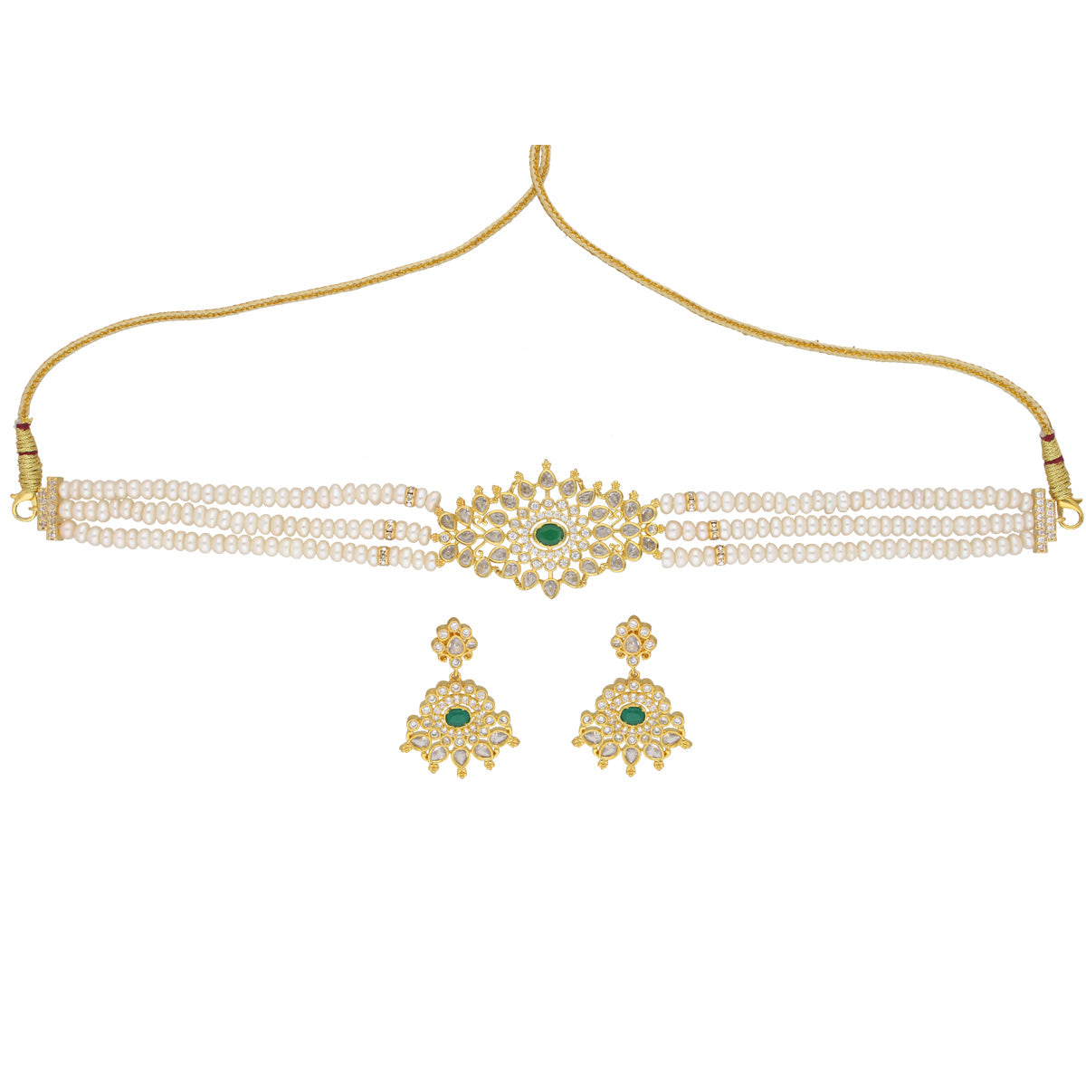 J Pearls Mesmerizing Pearl Choker - Real Pearl Jewelry | Grocsy