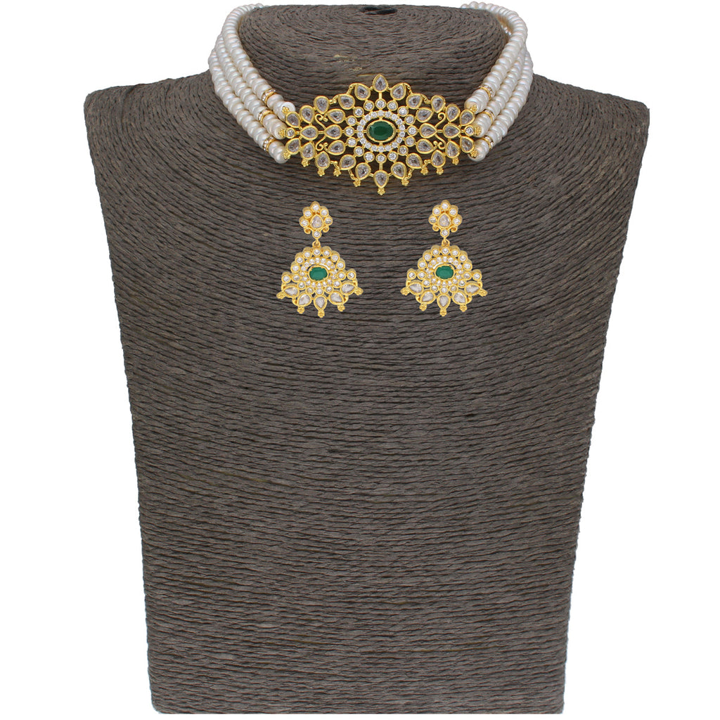 J Pearls Mesmerizing Pearl Choker - Real Pearl Jewelry | Grocsy