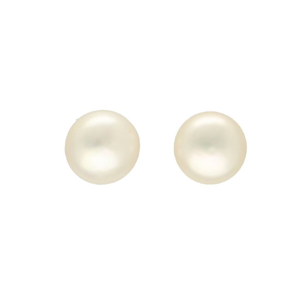 J Pearls Lavish 925 Sterling Silver Stud Earrings