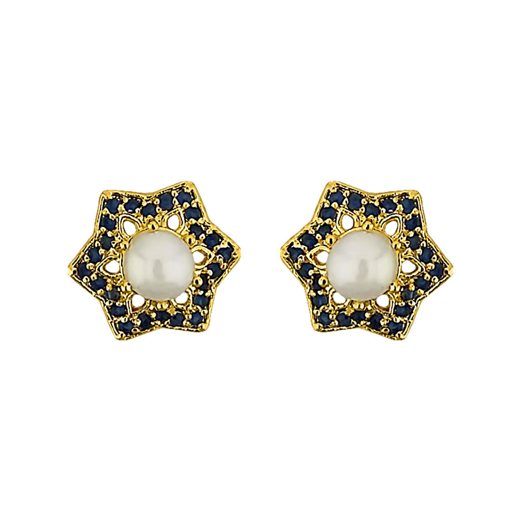 J Pearls Star Pearl Earrings - Real Pearl Jewelry | Grocsy
