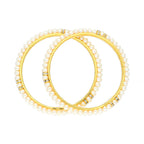 J Pearls Pearls Kangan - Real Pearl Jewelry