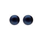 J Pearls 2 Line 5-6Mm Black Round Pearl Set - Real Pearl Jewelry