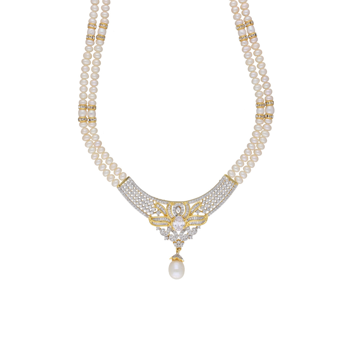 J Pearls Mesmerizing Pearl Necklace - Real Pearl Jewelry | Grocsy
