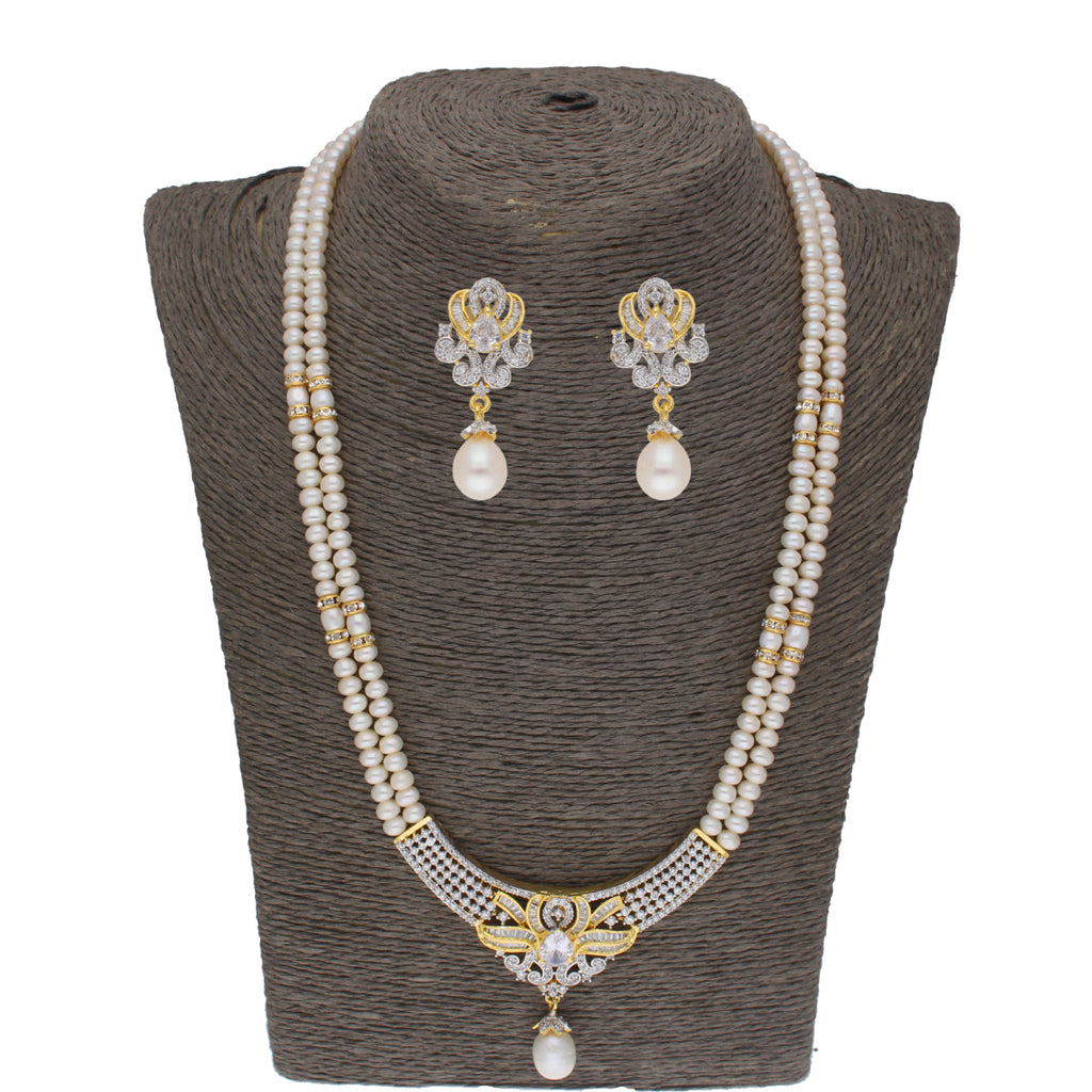 J Pearls Mesmerizing Pearl Necklace - Real Pearl Jewelry | Grocsy