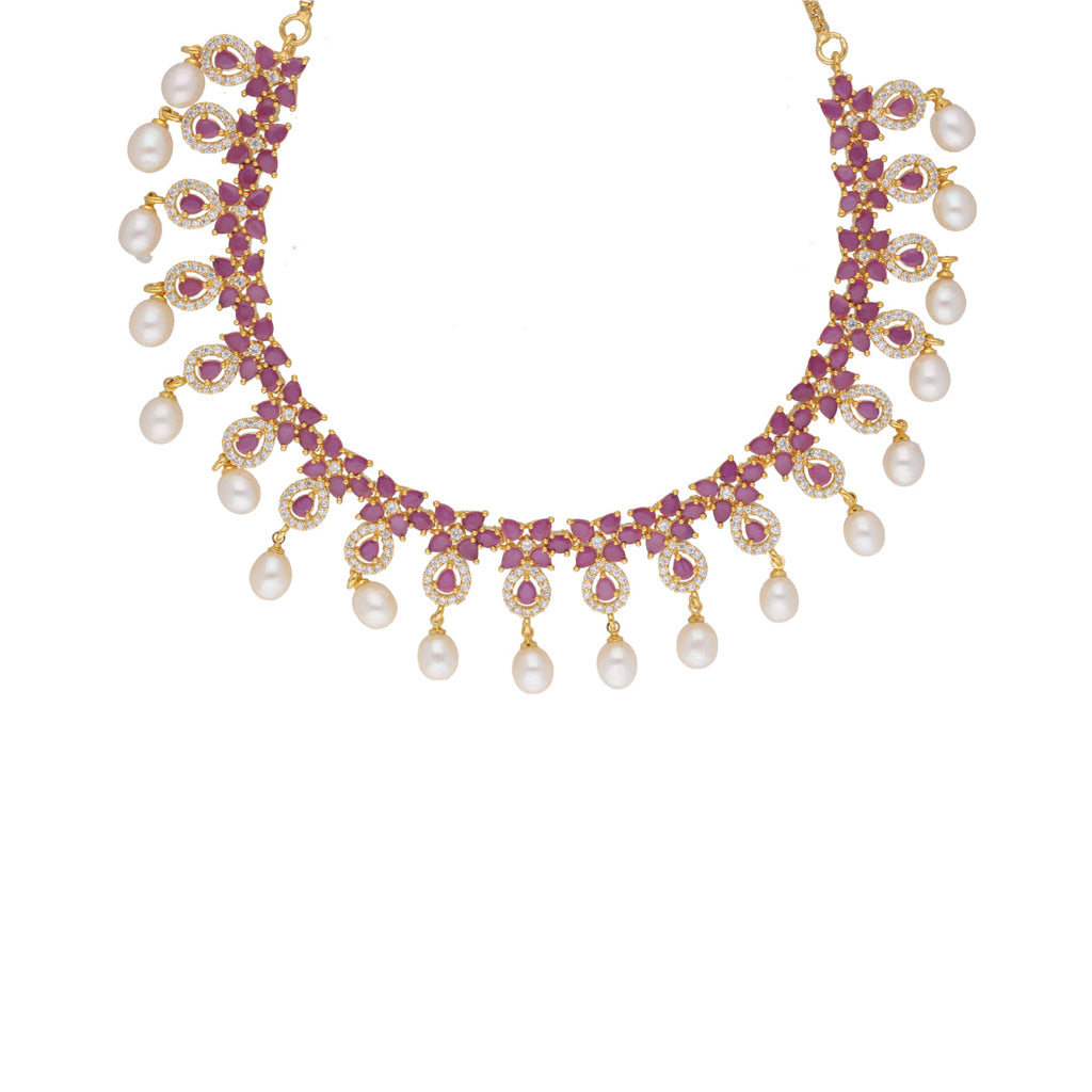 J Pearls Alluring Pearl Necklace - Real Pearl Jewelry | Grocsy