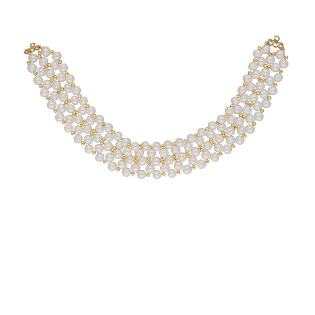 J Pearls Daisy Pearl Choker - Real Pearl Jewelry | Grocsy