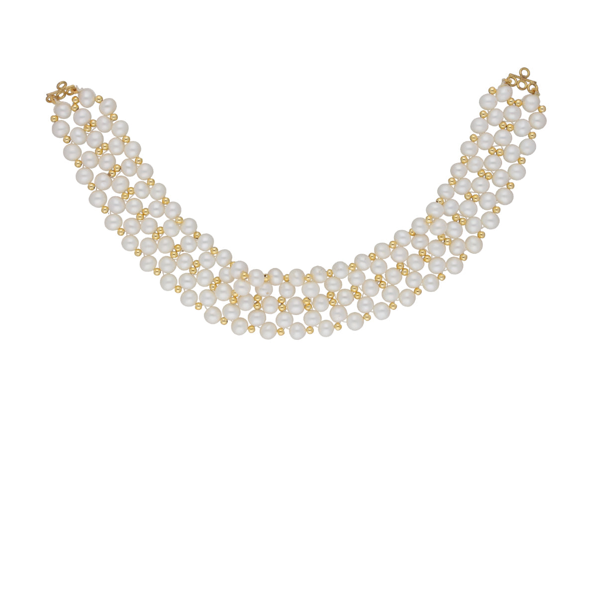 J Pearls Daisy Pearl Choker - Real Pearl Jewelry | Grocsy