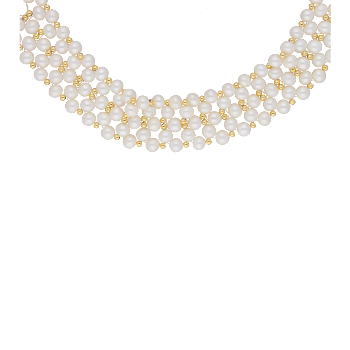 J Pearls Daisy Pearl Choker - Real Pearl Jewelry | Grocsy