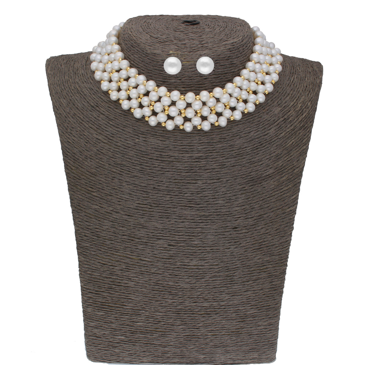 J Pearls Daisy Pearl Choker - Real Pearl Jewelry | Grocsy