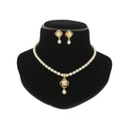 J Pearls Gleaming Pearl Necklace Set | Grocsy