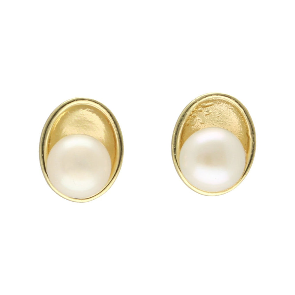 J Pearls Charm Pearl Earrings