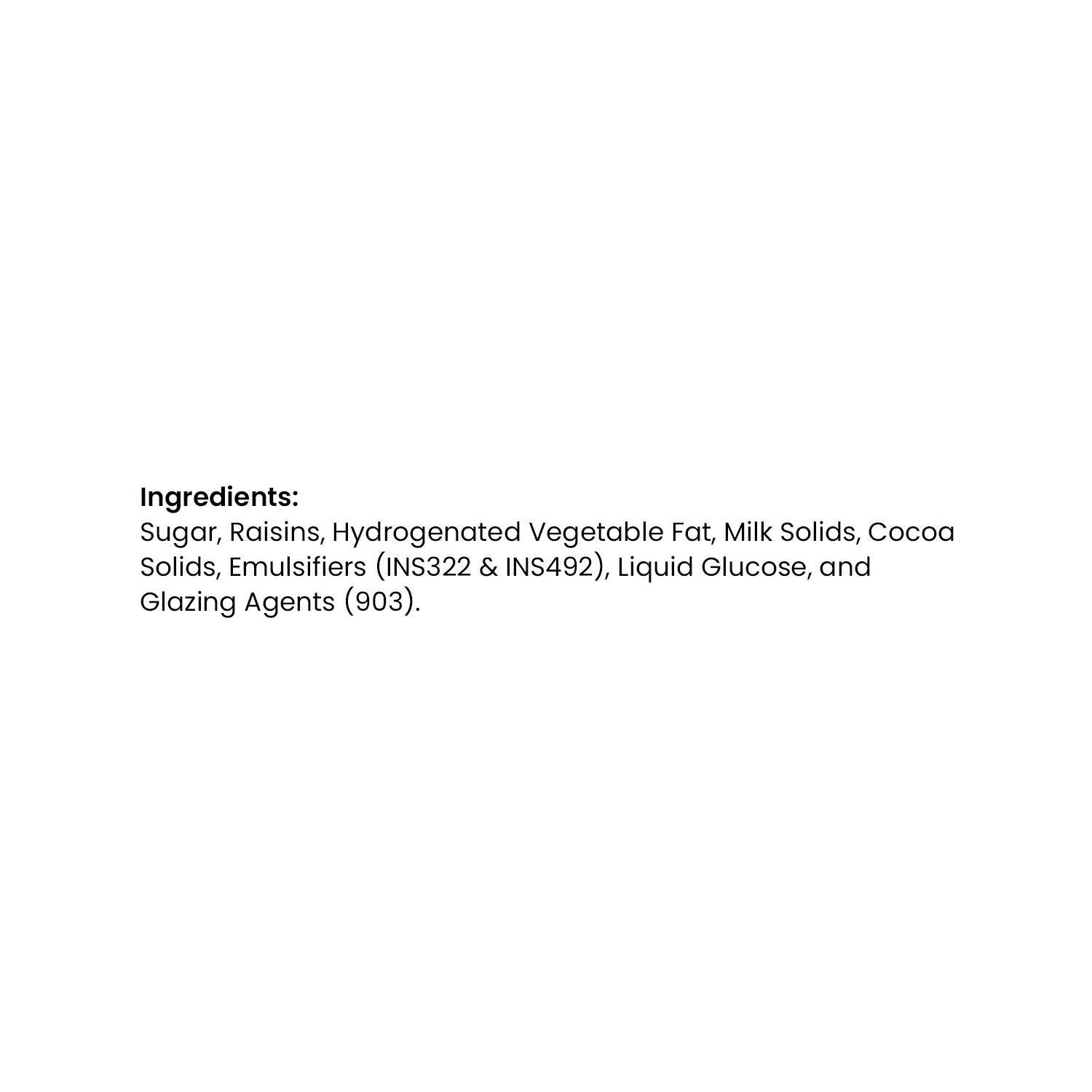 Dibha Rucoks - Raisins Dragees Chocolate Coated | Grocsy
