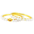 J Pearls Precise Pearl Bangles - Real Pearl Jewelry