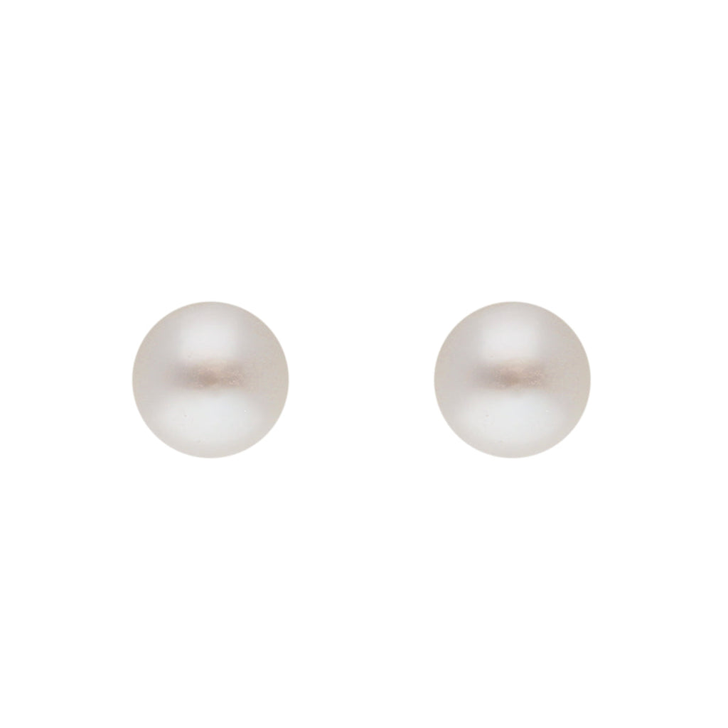 J Pearls White Graded Oval Pearl Necklace - Real Pearl Jewelry | Grocsy