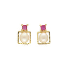 J Pearls Zoya Pearl Earrings