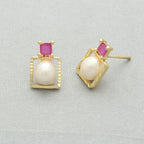 J Pearls Zoya Pearl Earrings