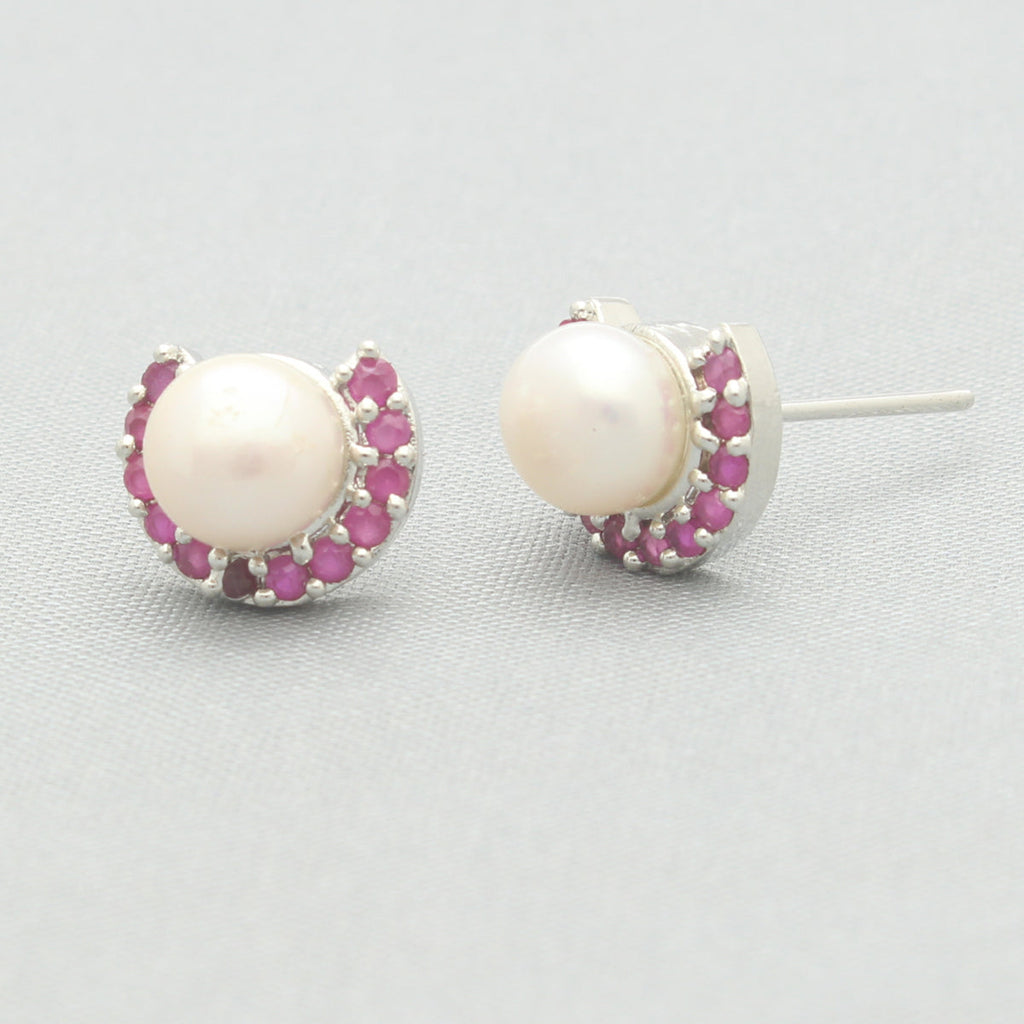 J Pearls Dheeksha Pearl Earrings