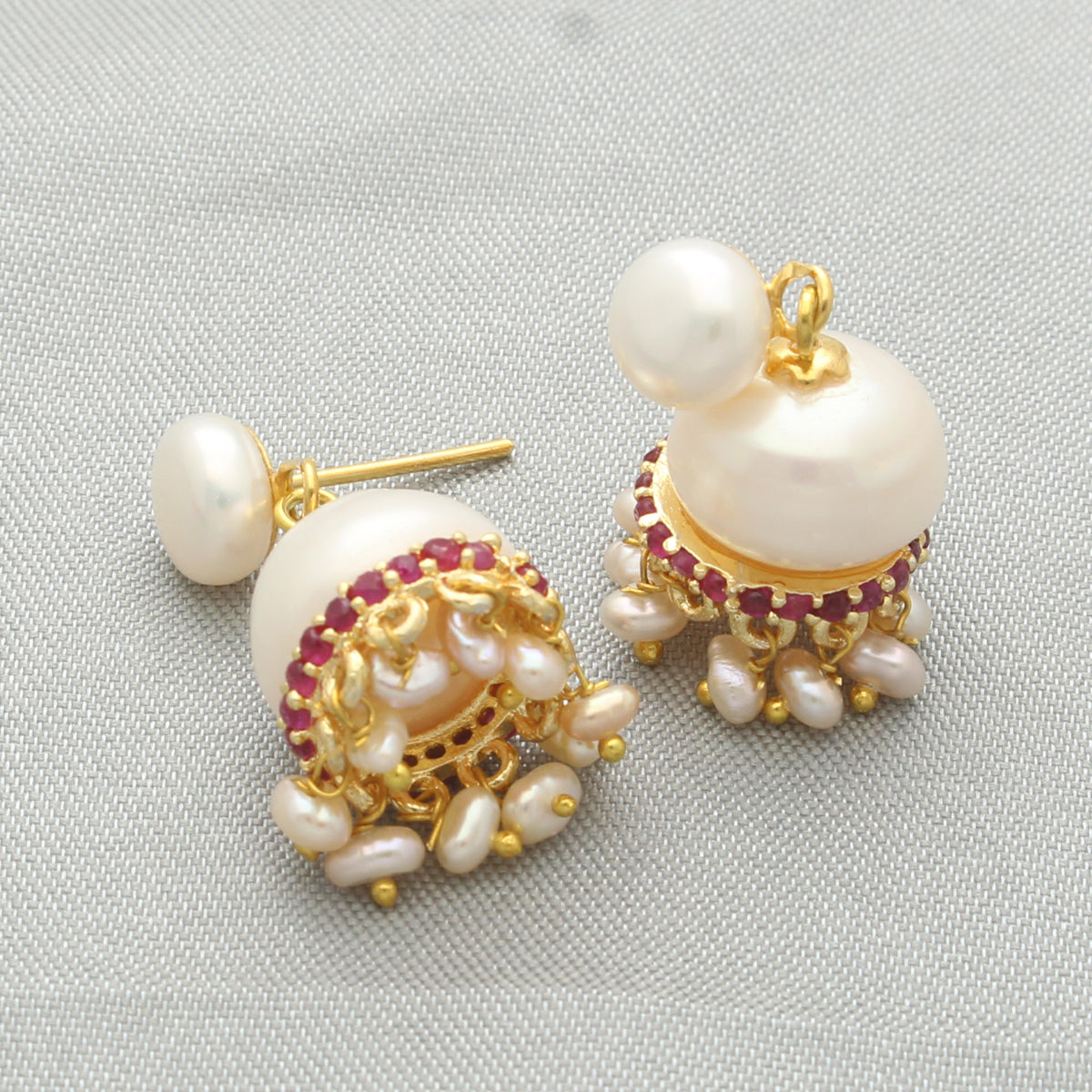 J Pearls Kamya Pearl Earrings