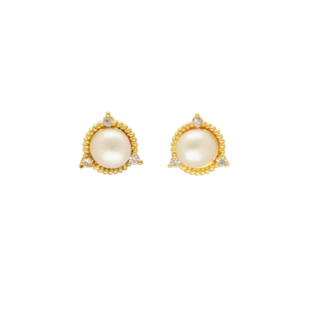 J Pearls Babita Pearl Earrings