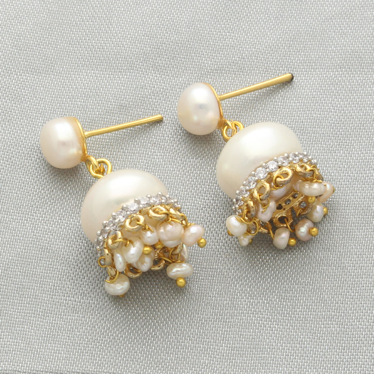 J Pearls Daksina Pearl Earrings