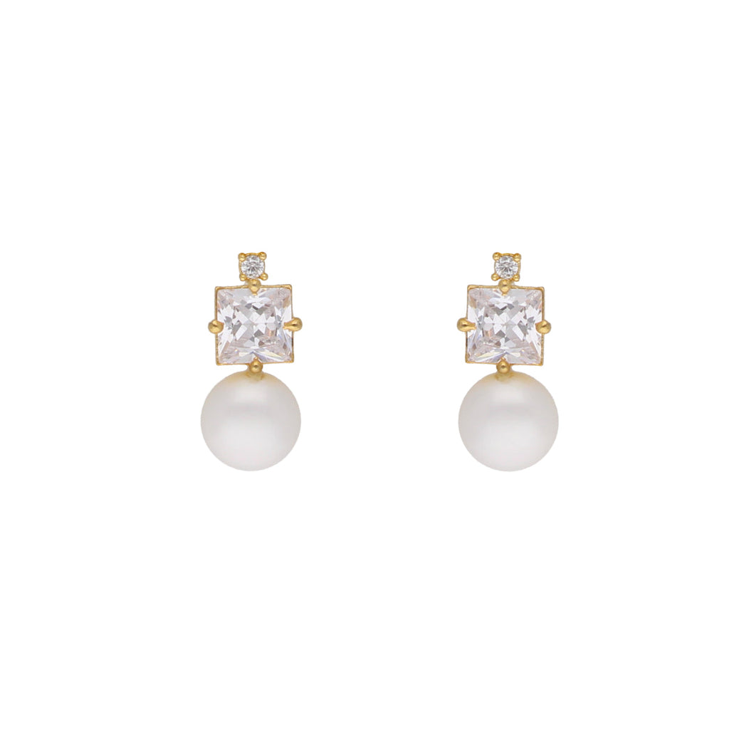 J Pearls Amazing Drop Pearl Set - Real Pearl Jewelry