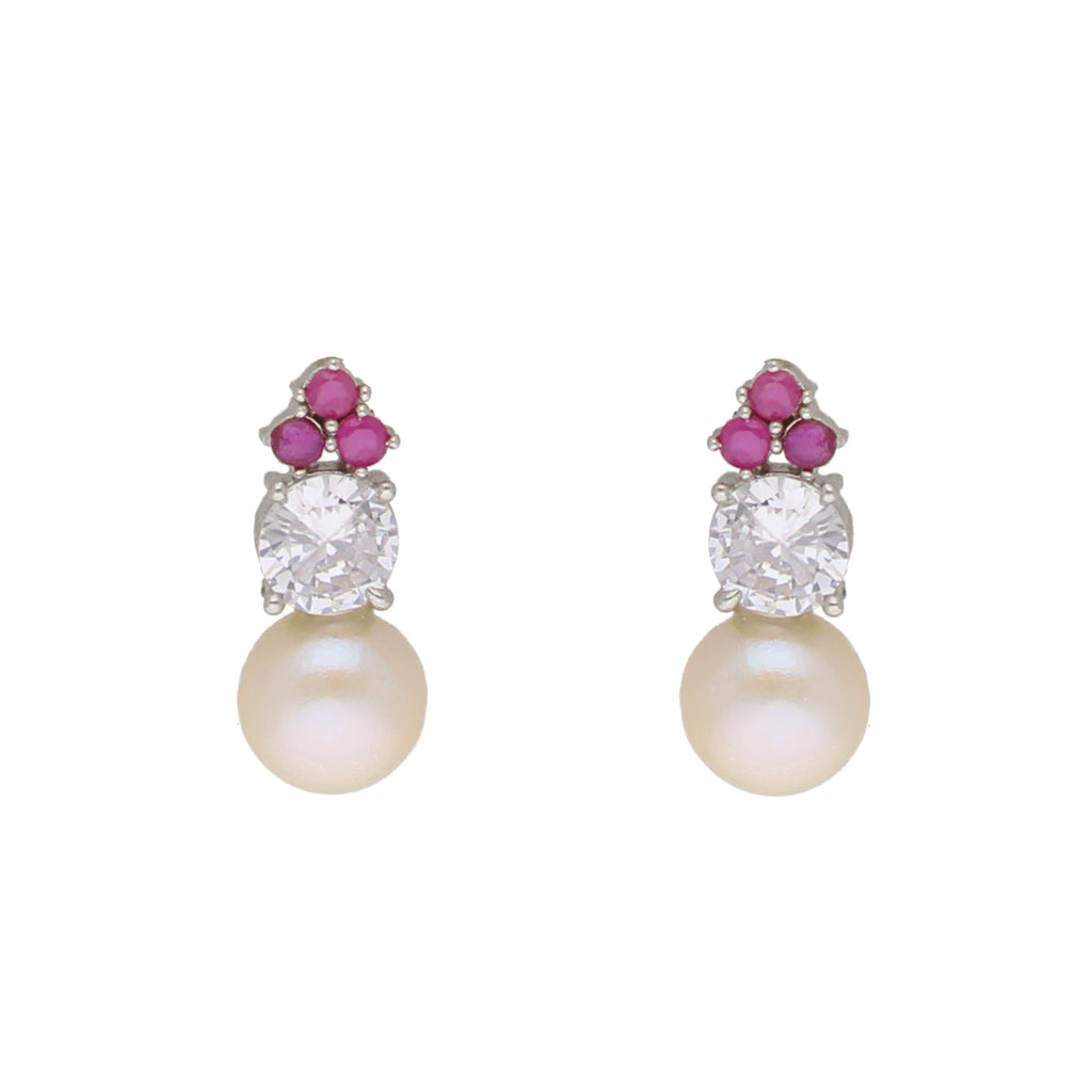 J Pearls Trendy Pearl Pendant Set - Real Pearl Jewelry | Grocsy