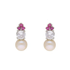 J Pearls Trendy Pearl Pendant Set - Real Pearl Jewelry | Grocsy