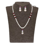 J Pearls Trendy Pearl Pendant Set - Real Pearl Jewelry | Grocsy