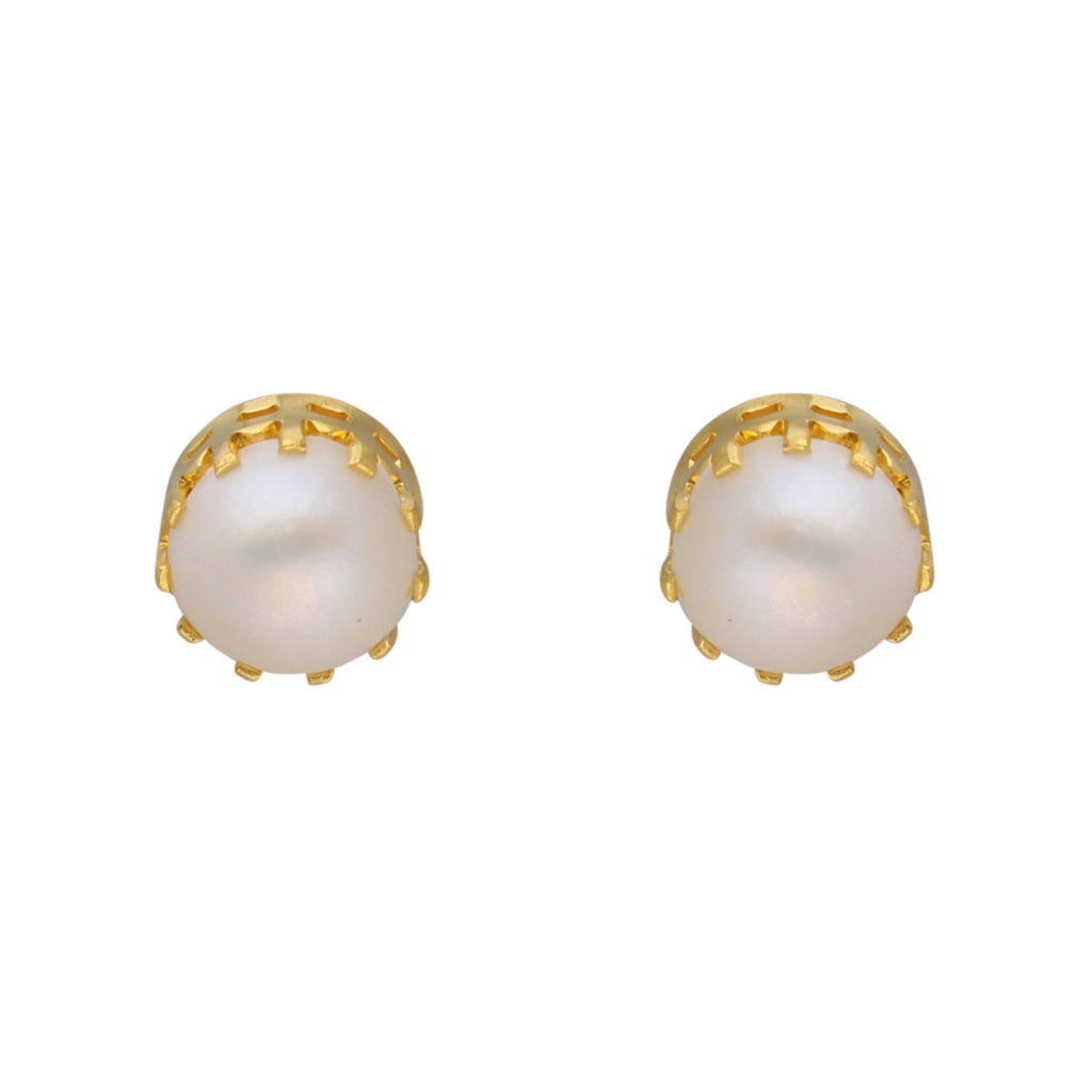J Pearls Single String Fashionable Pearl Set - Real Pearl Jewelry