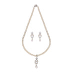 J Pearls Fashionable Pearl Pendant Set - Real Pearl Jewelry | Grocsy