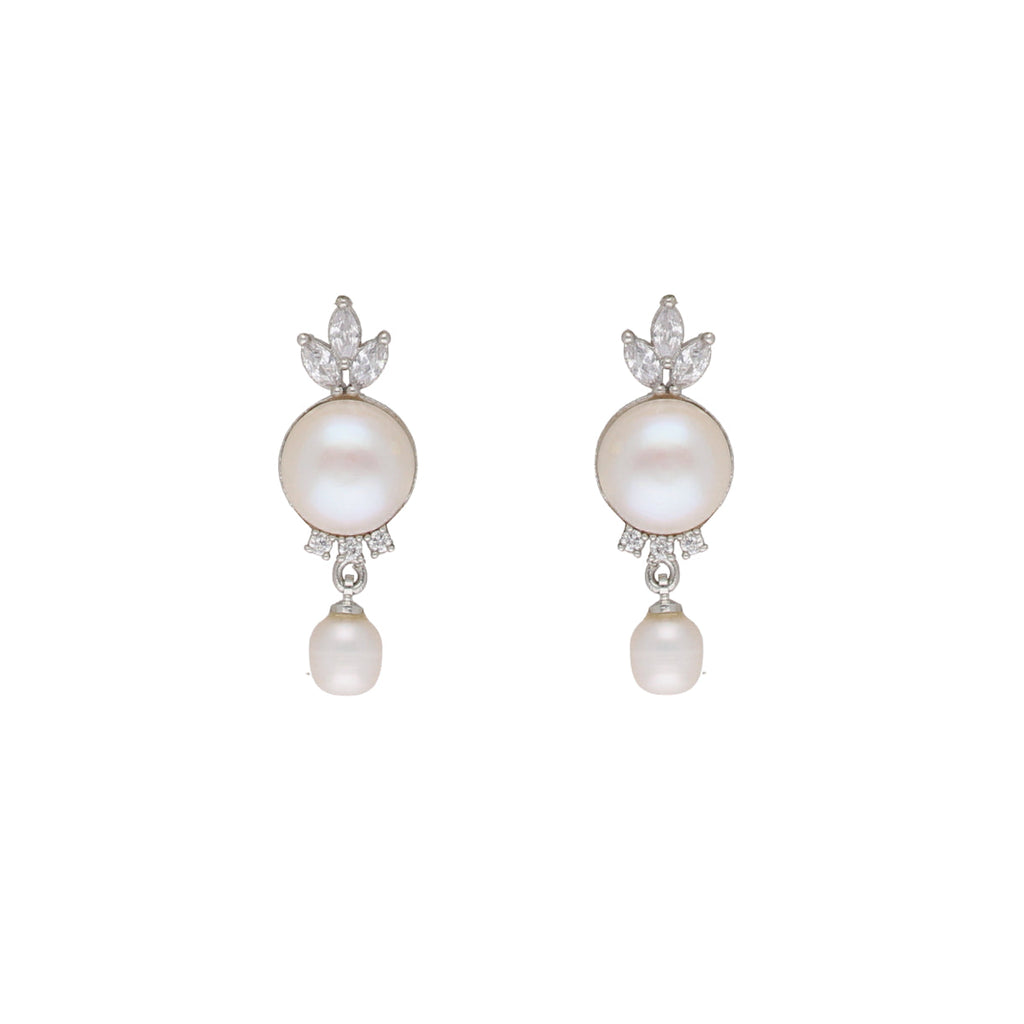 J Pearls Fashionable Pearl Pendant Set - Real Pearl Jewelry | Grocsy