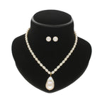 J Pearls Zora 1 Line Pearl Necklaces | Grocsy