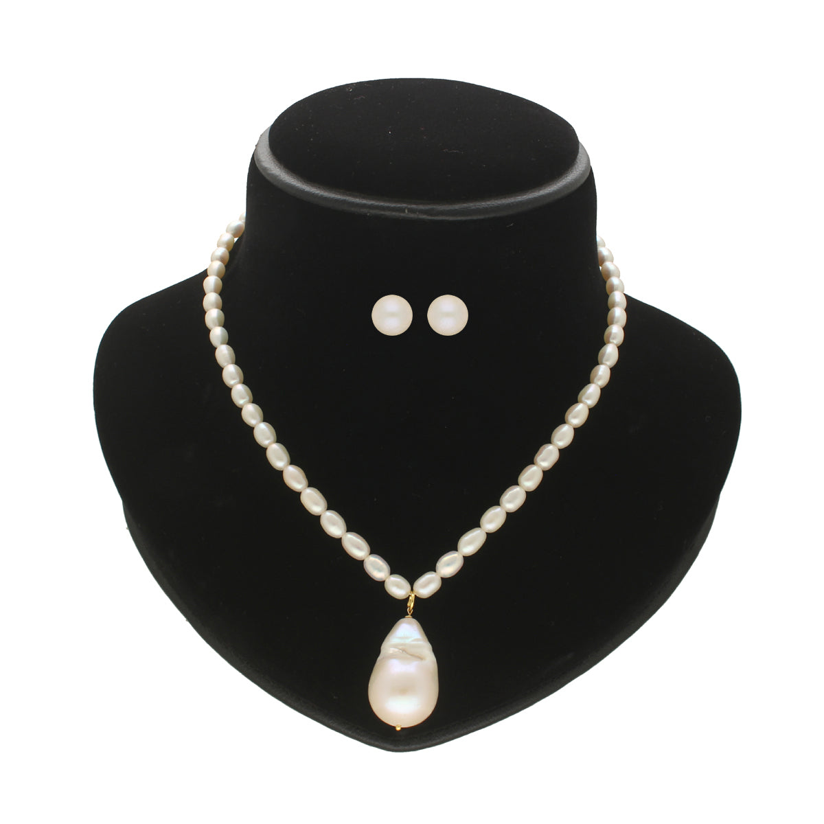 J Pearls Zora 1 Line Pearl Necklaces | Grocsy
