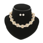 J Pearls Sarah 1 Line Pearl Necklaces | Grocsy