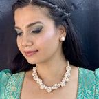 J Pearls Ihita 1 Line Pearl Necklaces | Grocsy