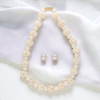 J Pearls Ihita 1 Line Pearl Necklaces | Grocsy