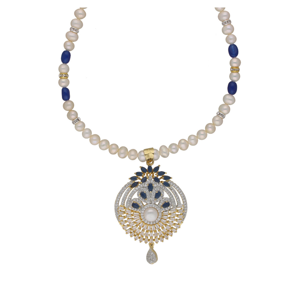J Pearls Dakshita 1 Line Pearl Sets - Real Pearl Jewelry | Grocsy